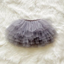 4-Layer Tulle Baby Girl Tutu Skirt