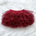 4-Layer Tulle Baby Girl Tutu Skirt