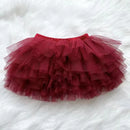 4-Layer Tulle Baby Girl Tutu Skirt