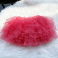 4-Layer Tulle Baby Girl Tutu Skirt