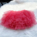 4-Layer Tulle Baby Girl Tutu Skirt