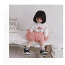4-Layer Tulle Baby Girl Tutu Skirt