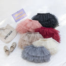 4-Layer Tulle Baby Girl Tutu Skirt