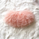 4-Layer Tulle Baby Girl Tutu Skirt