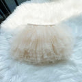 4-Layer Tulle Baby Girl Tutu Skirt