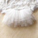 4-Layer Tulle Baby Girl Tutu Skirt