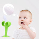 Banana-Shaped Silicone Baby Training Toothbrush