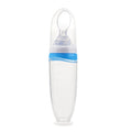 120ml Silicone Baby Squeeze Feeder with Spoon