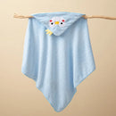 Hooded Coral Fleece Baby Bath Towel