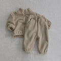 2-Piece Fleece Baby Hoodie & Trousers Set