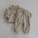 2-Piece Fleece Baby Hoodie & Trousers Set