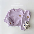 2-Piece Bear Sweatshirt & Trousers Set