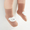 6-Pack Kids’ Non-Slip Cartoon Socks