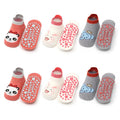 6-Pack Kids’ Cotton Non-Slip Socks