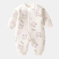 Cotton Long-Sleeve Baby Romper