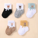 5-Pack Stretch Baby Ankle Socks