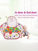 Kids’ Ball Pit Play Tent with Basketball Hoop