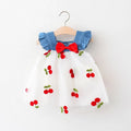 Cherry Mesh Baby Girl Summer Dress