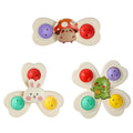 3-Piece Suction Spinner Toy Set