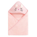 Hooded Coral Fleece Baby Bath Towel