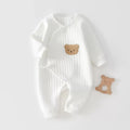 Cotton Long-Sleeve Baby Romper