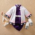 Anime Print Cotton Baby Long-Sleeve Romper