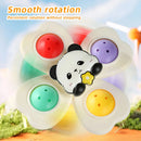 3-Piece Suction Spinner Toy Set