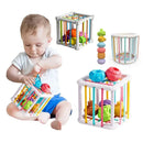 Baby Shape Sorter Sensory Cube