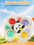 3-Piece Suction Spinner Toy Set