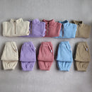 2-Piece Fleece Baby Hoodie & Trousers Set