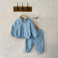 2-Piece Fleece Baby Hoodie & Trousers Set