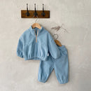 2-Piece Fleece Baby Hoodie & Trousers Set