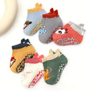 6-Pack Kids’ Cotton Non-Slip Socks