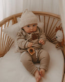 2-Piece Cotton Baby Sweatshirt & Trousers Set
