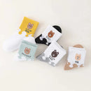 5-Pack Stretch Baby Ankle Socks