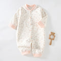 Cotton Long-Sleeve Baby Romper