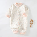 Cotton Long-Sleeve Baby Romper