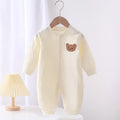Cotton Long-Sleeve Baby Romper