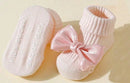 4-Pack Bow Baby Girl Ankle Socks