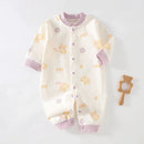 Cotton Long-Sleeve Baby Romper