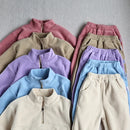 2-Piece Fleece Baby Hoodie & Trousers Set