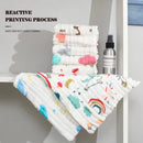 5-Pack 6-Layer Cotton Baby Muslin Cloths