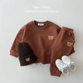 2-Piece Bear Sweatshirt & Trousers Set
