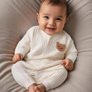 Cotton Long-Sleeve Baby Romper