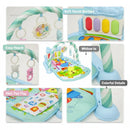 3-in-1 Baby Play Gym & Sensory Mat