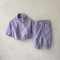 2-Piece Fleece Baby Hoodie & Trousers Set