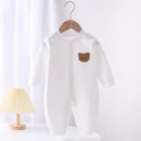 Cotton Long-Sleeve Baby Romper