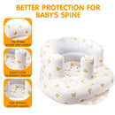 Inflatable Baby Floor Seat with Built-In Pump