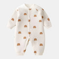 Cotton Long-Sleeve Baby Romper