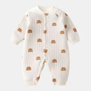 Cotton Long-Sleeve Baby Romper